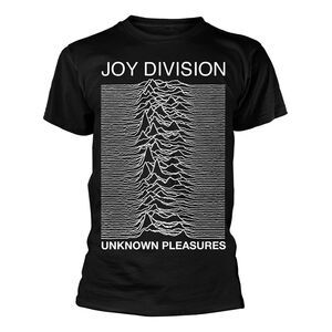 Joy Division Unisex Adult Unknown Pleasures T-Shirt / Black